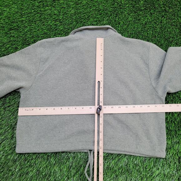 Vintage NO-Limits Cropped Jacket Women Medium 20x16 Ribbed USA - Picture 4 of 12